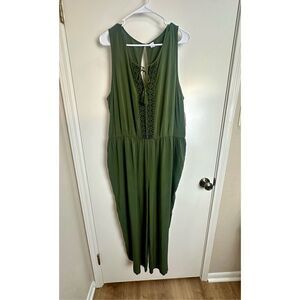 Old Navy Green Midi Dress